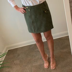 J. Crew Moto Skirt